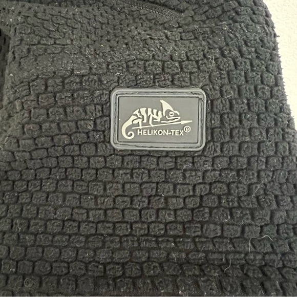 Helikon Tex Alpha Tactical Jacket Size M Black Grid Fleece - Picture 4 of 9